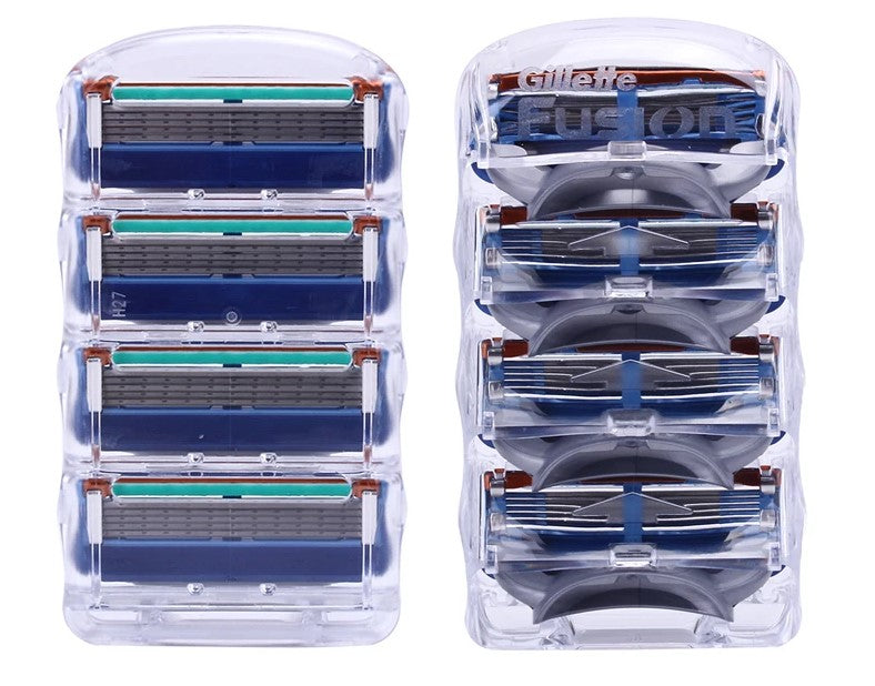 Gillette Fusion Razor Blades | 5-Layer Replacement Cartridge for Men’s Smooth Shaving | Pack of 2 or 4