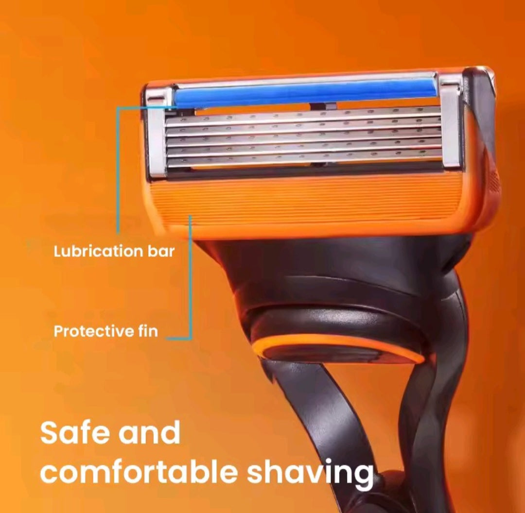 Gillette Razor Fusion 5 Ultra Thin Blade Men's Razor with Sideburn Trimmer