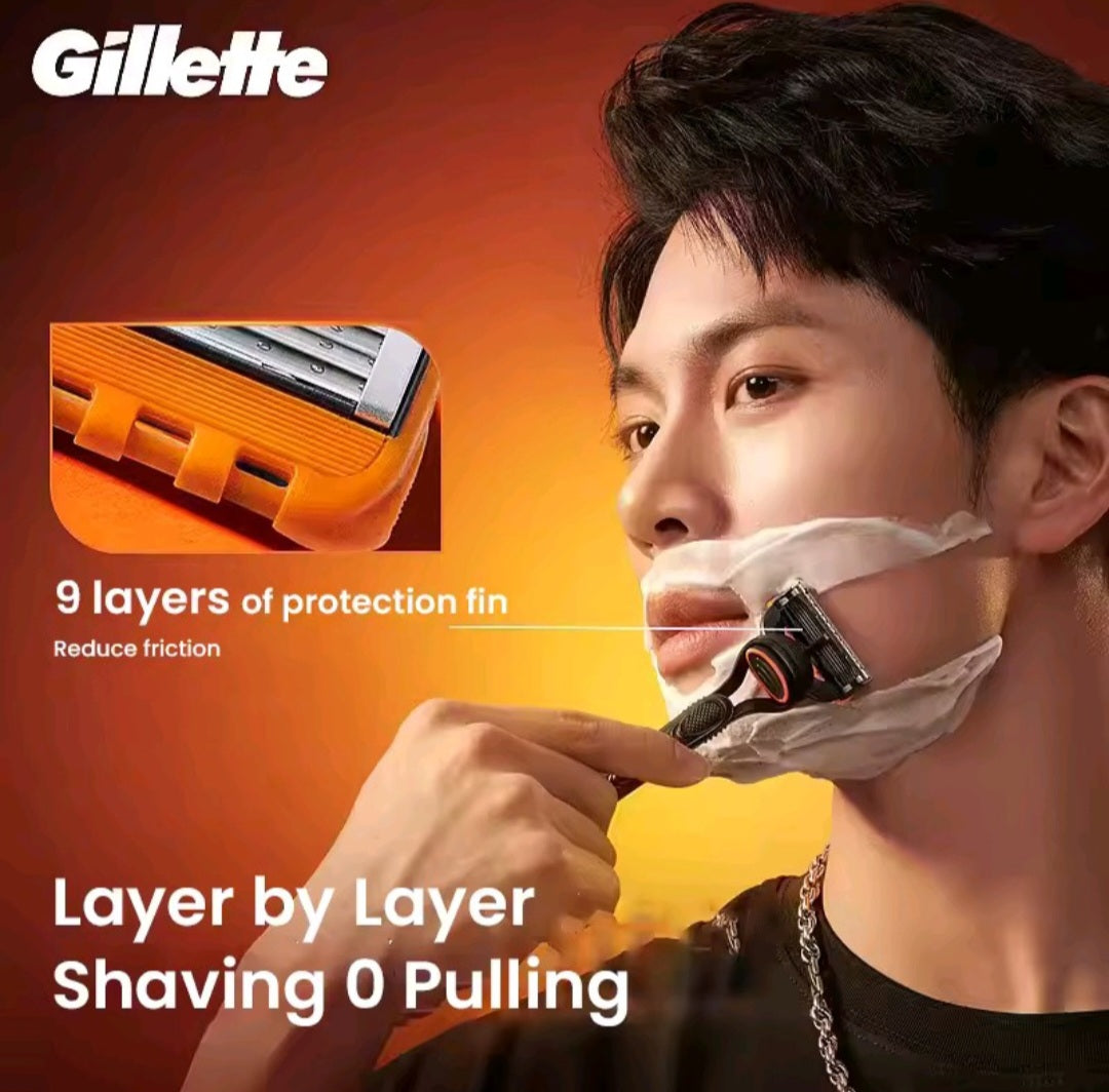 Gillette Razor Fusion 5 Ultra Thin Blade Men's Razor with Sideburn Trimmer
