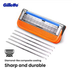 Gillette Razor Fusion 5 Ultra Thin Blade Men's Razor with Sideburn Trimmer